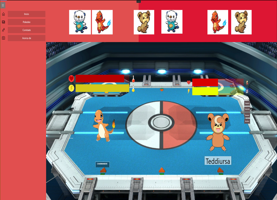 Foto interfaz Pokedex